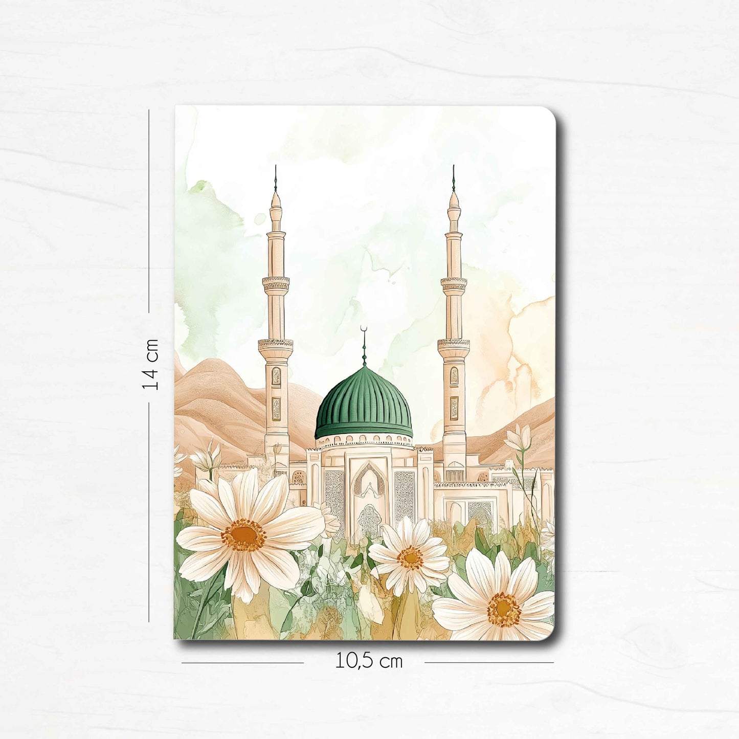 Üç Mescid – 3’lü Çizgisiz Mini Not Defter Seti