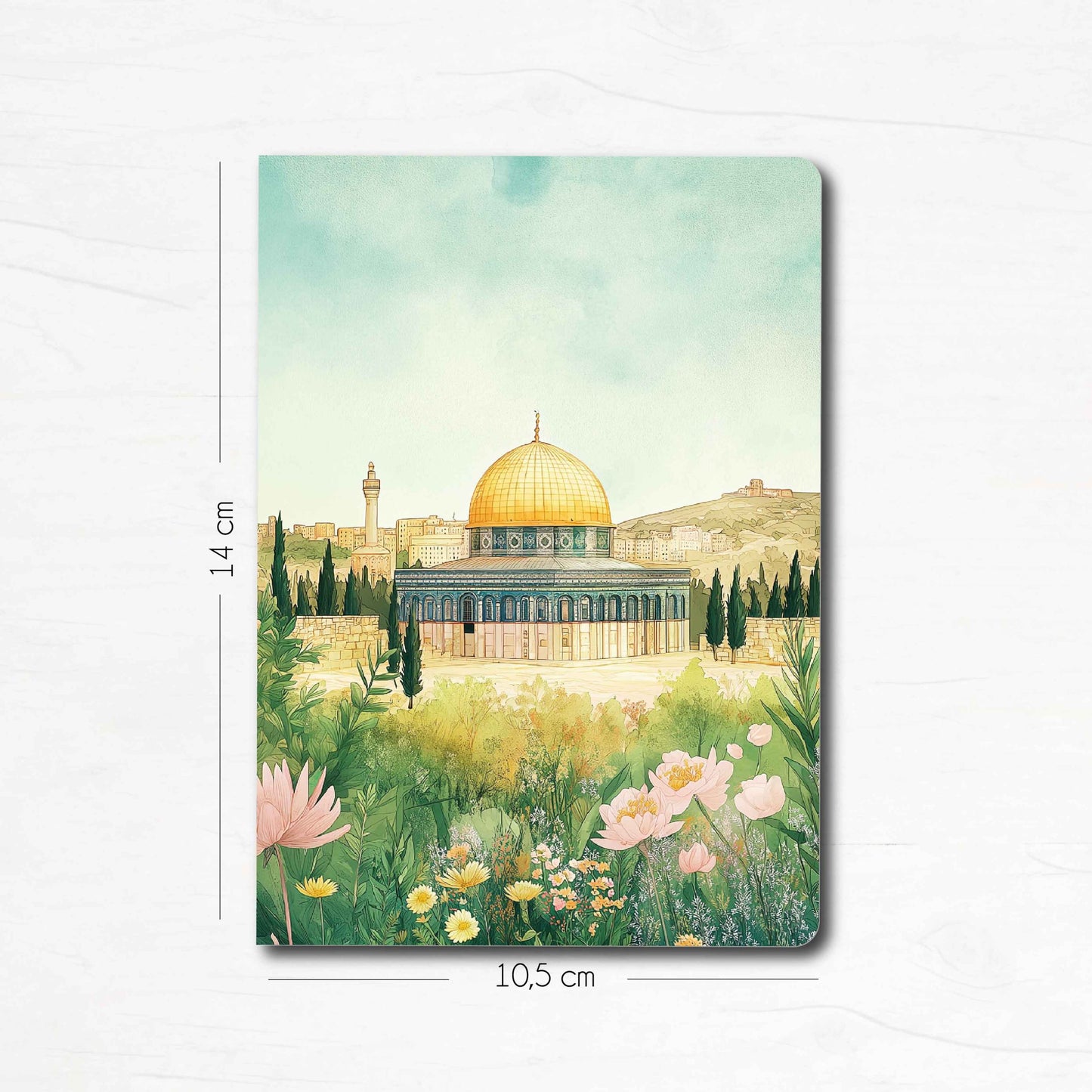 Üç Mescid – 3’lü Çizgisiz Mini Not Defter Seti