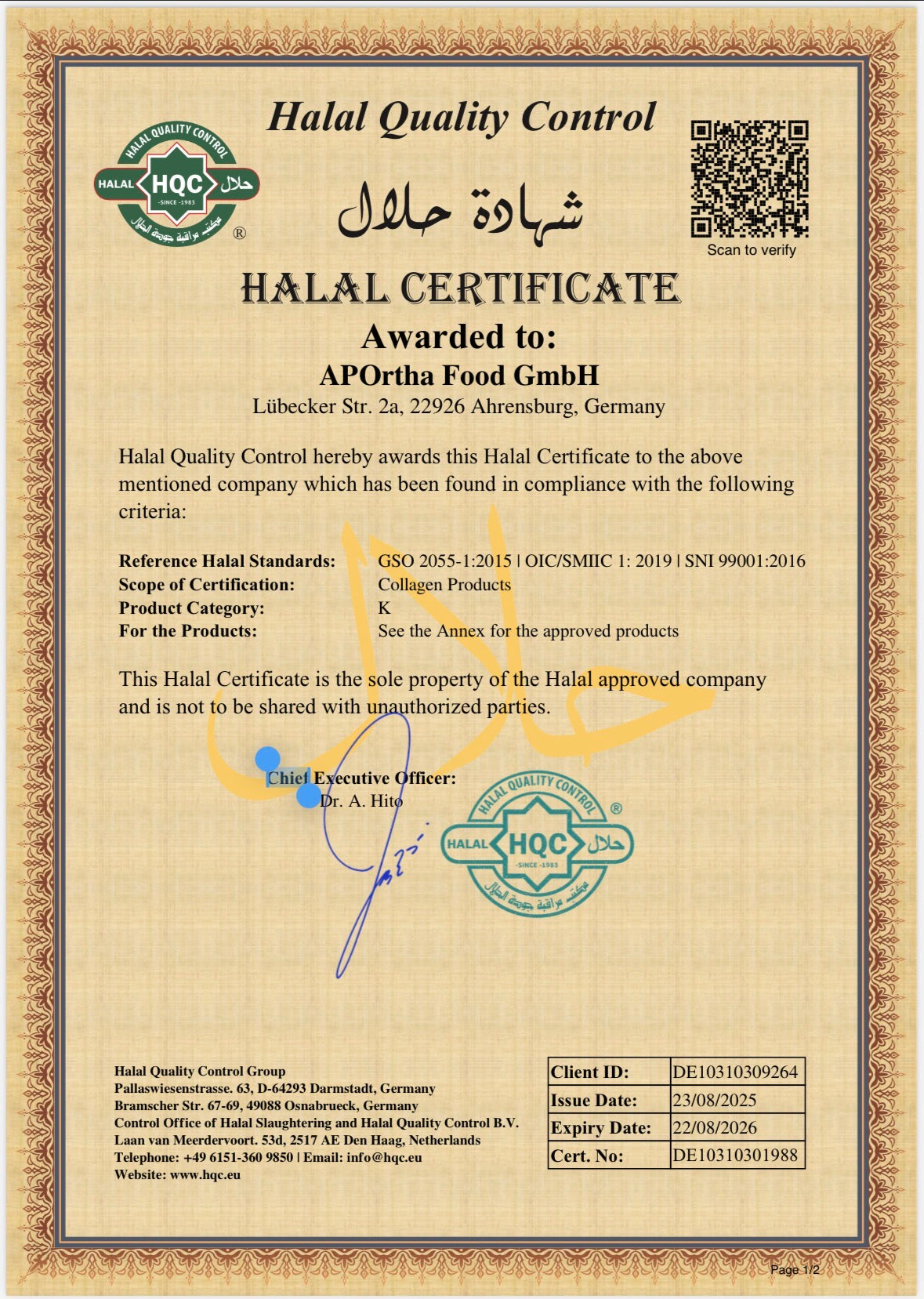 Collal® Halal-Collagen - beauty