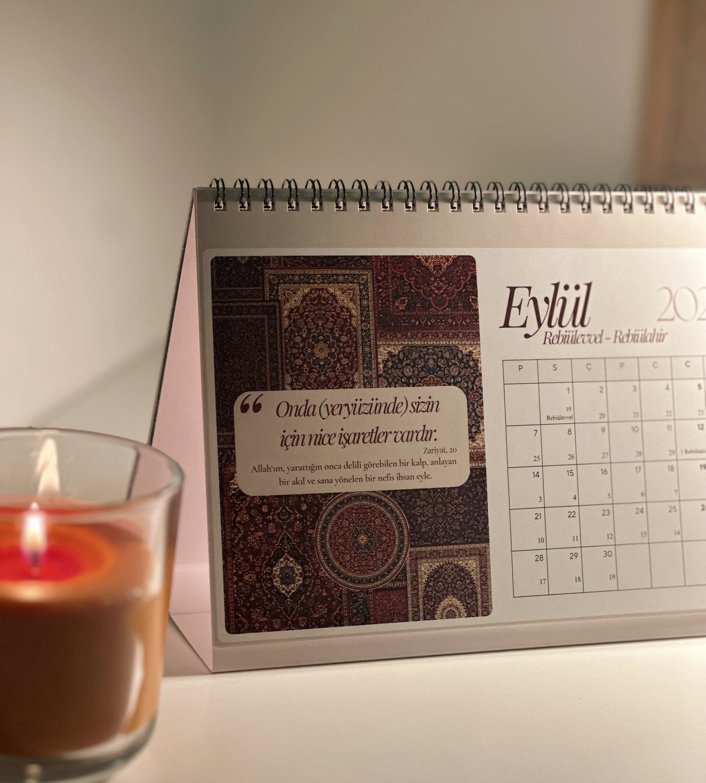 “Mavera” Miladi 2026 & Hicri 1447-48 Takvim