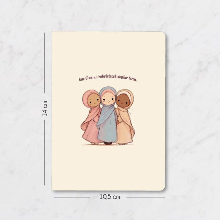 Sadık Dostlar – Çizgisiz Mini Not Defter