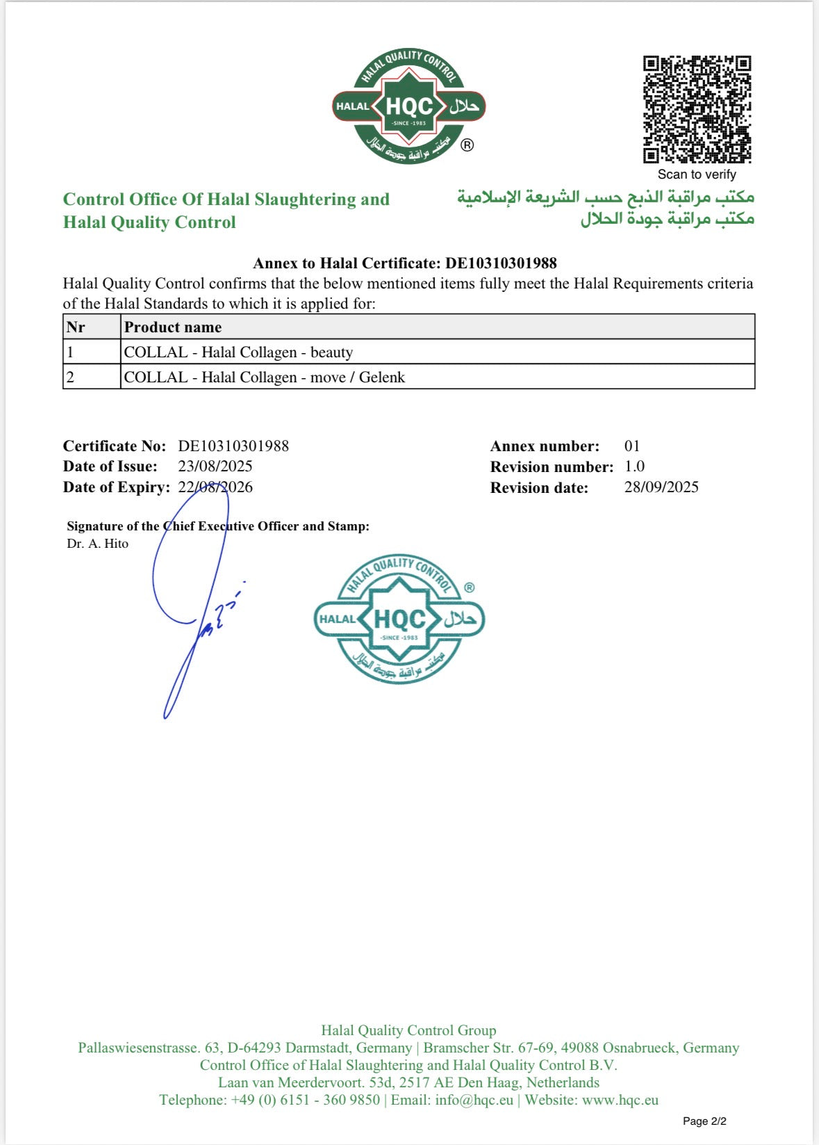 Collal® Halal-Collagen - beauty