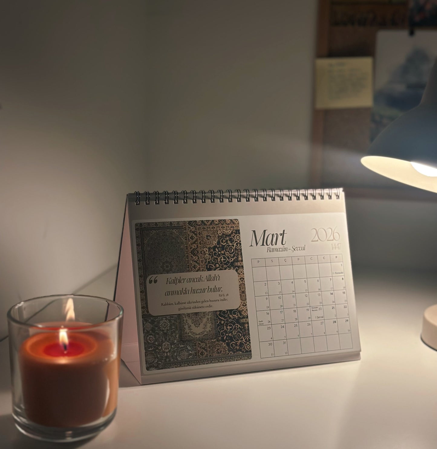 “Mavera” Miladi 2026 & Hicri 1447-48 Takvim