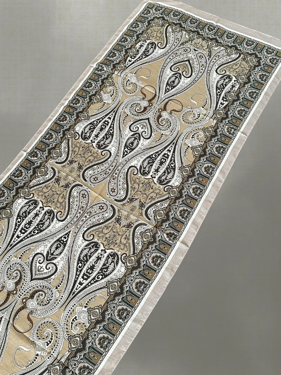 Sand&Taupe - Ethnic Cotton Hijab