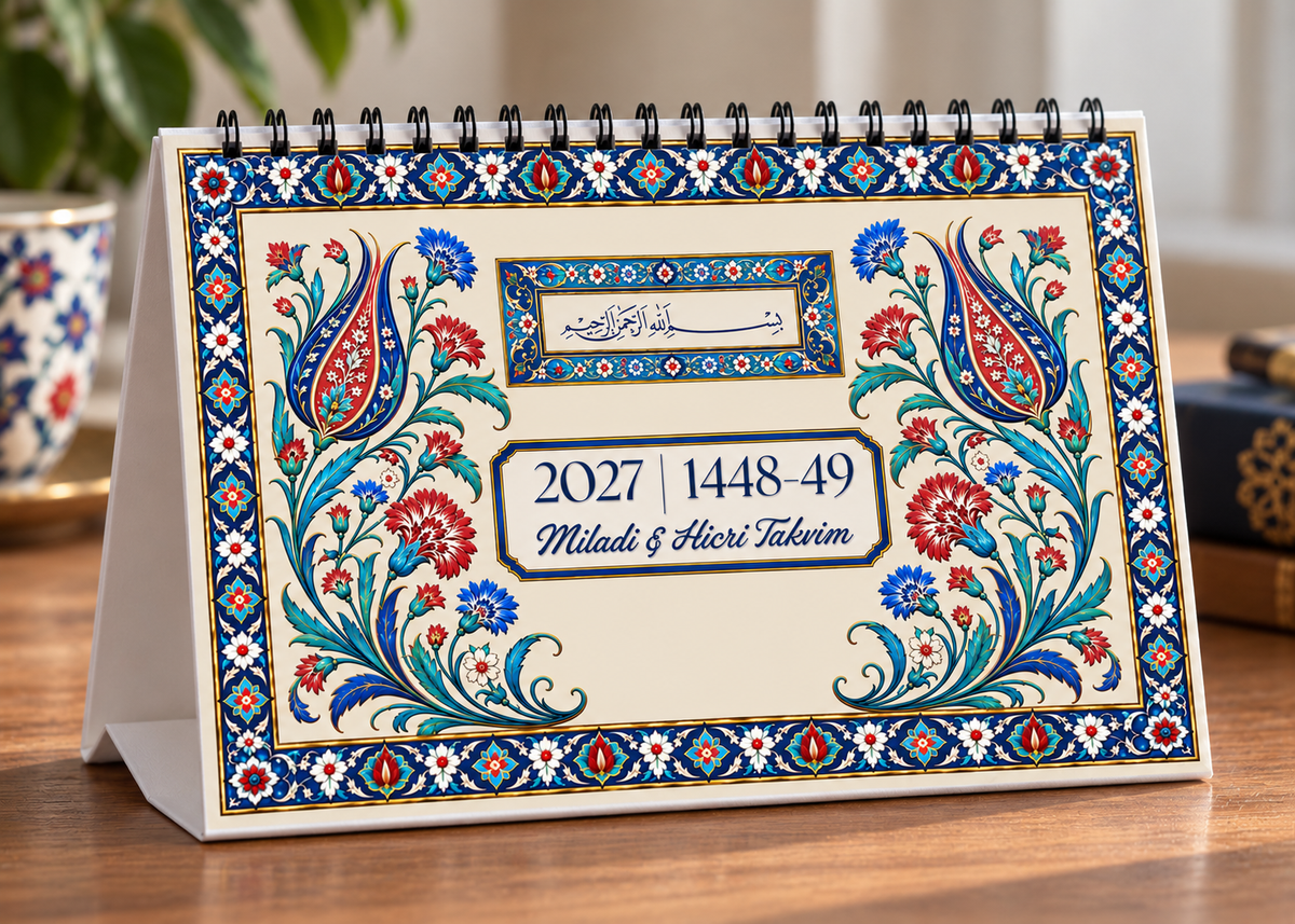 “Lâle” Miladi 2027 & Hicri 1448-49 Takvim