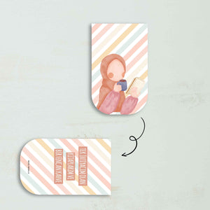 Kitap Okuyan Kız - Magnetic Bookmark