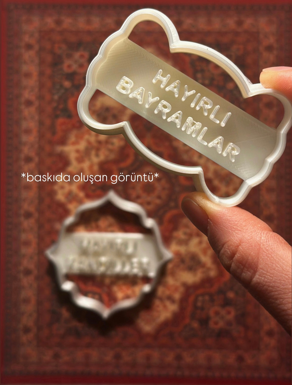 Hayırlı Bayramlar - Kurabiye Kalıbı