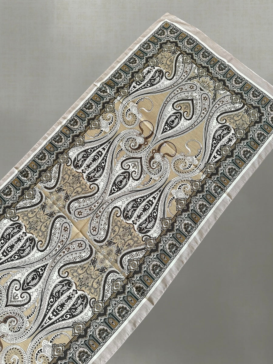 Sand&Taupe - Ethnic Cotton Hijab