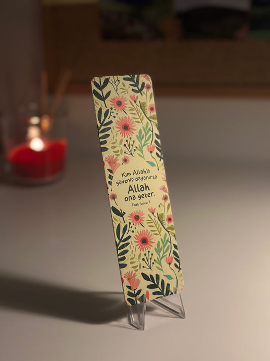 Allah’a Güven - Kitap Ayracı