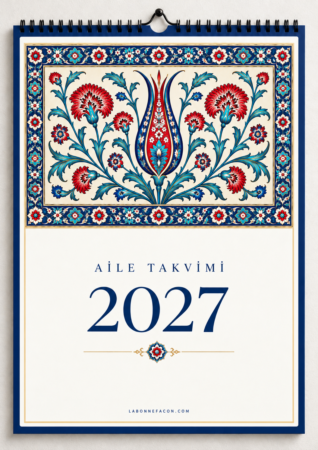 2027 - “Lâle” Aile Takvimi
