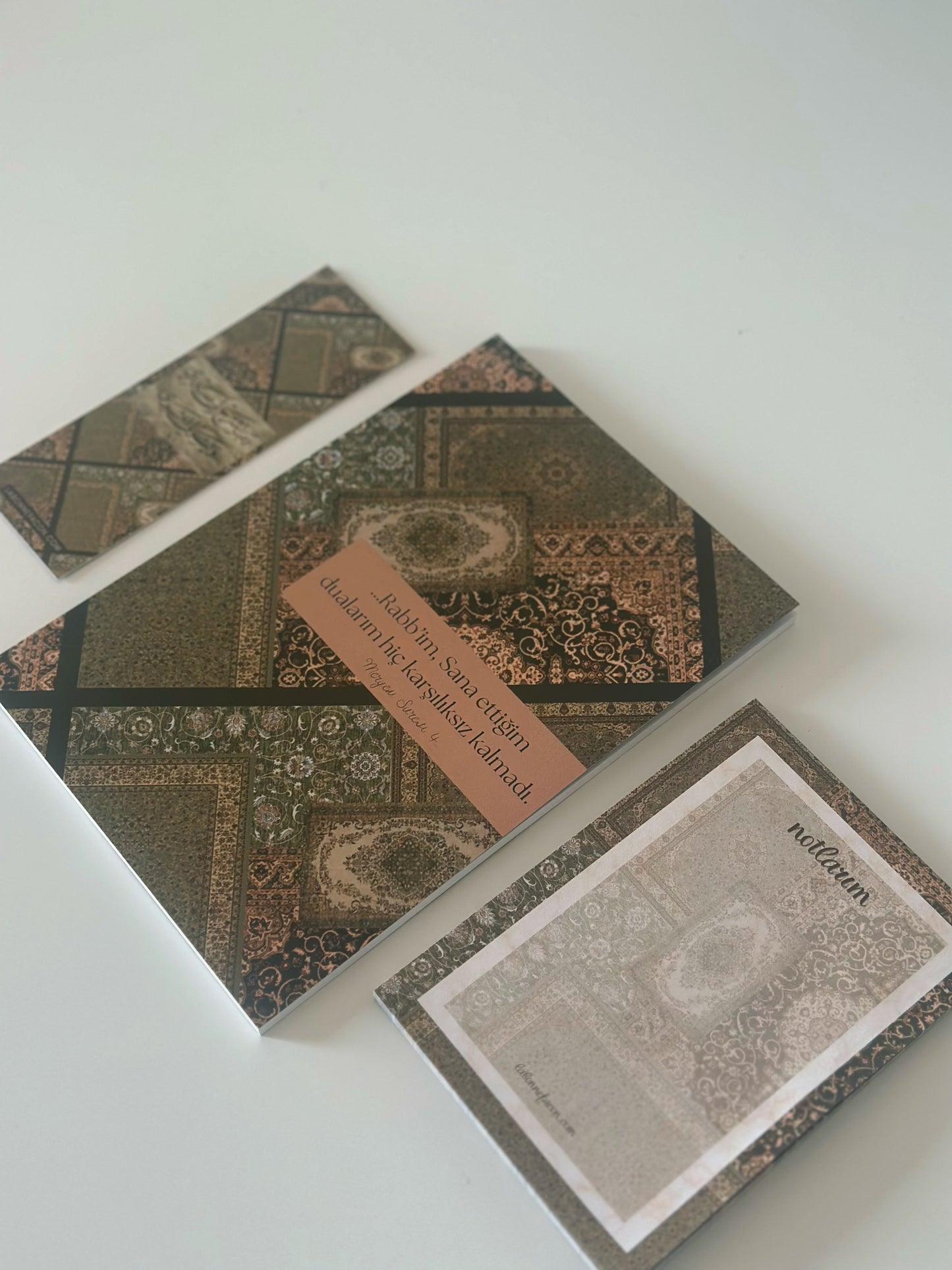 Mavera Yeşil - 3’lü Hediyelik Set