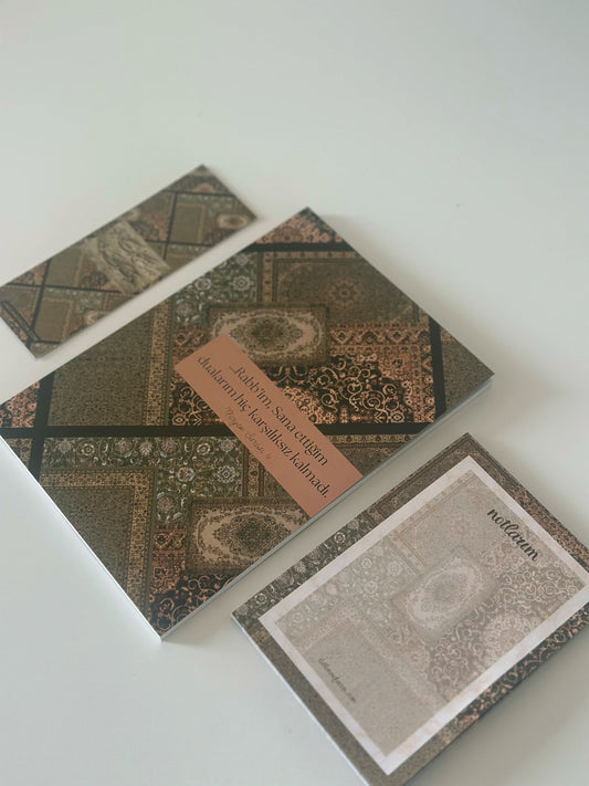 Mavera Yeşil - 3’lü Hediyelik Set