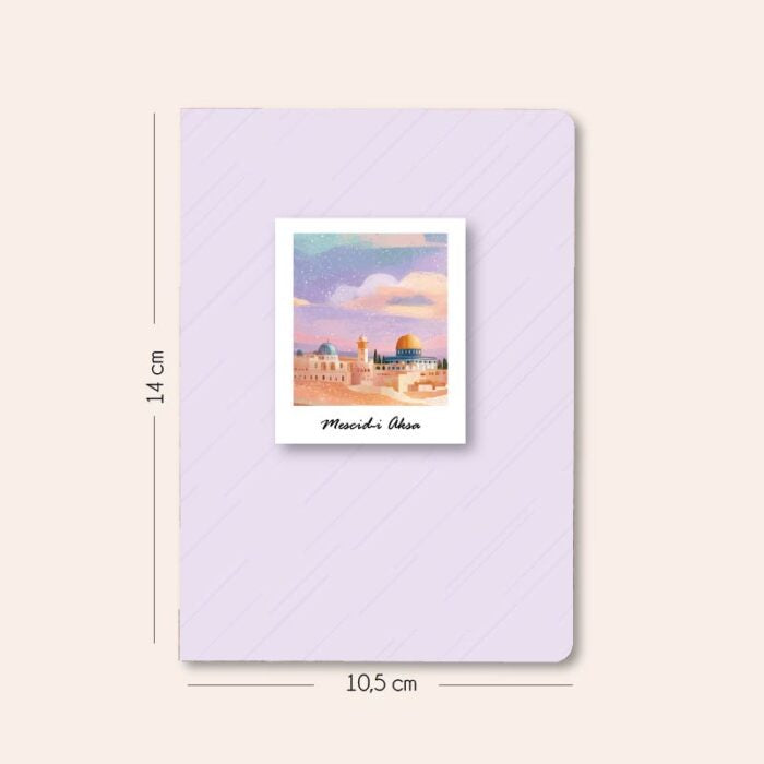Mescid – 3’lü Çizgisiz Mini Not Defter Seti