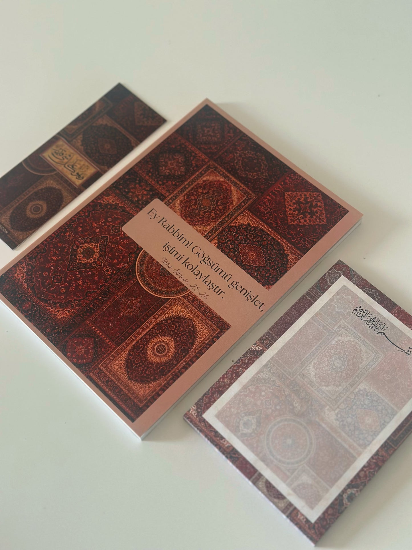 Mavera Bordo - 3’lü Hediyelik Set