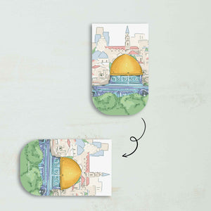 Kudüs - Magnetic Bookmark
