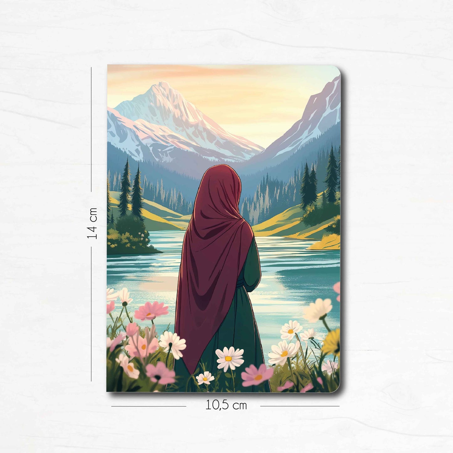 Nigâr – 3’lü Çizgisiz Mini Not Defter Seti