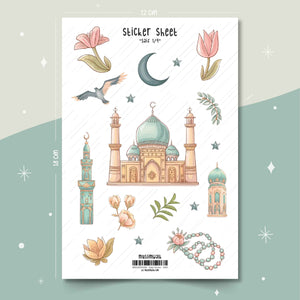 Saif – İslami Temalı 4’lü Sticker Seti