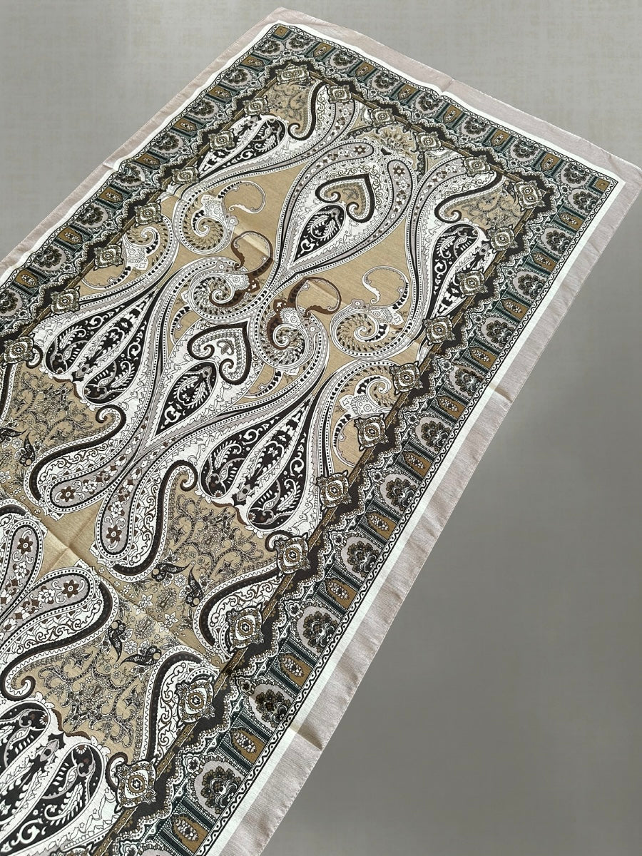 Sand&Taupe - Ethnic Cotton Hijab