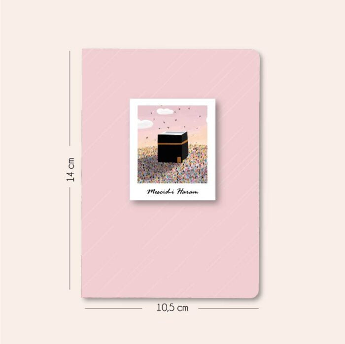 Mescid – 3’lü Çizgisiz Mini Not Defter Seti