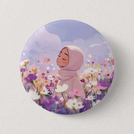 Hijabi - İğneli Rozet
