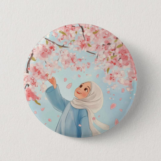 Sakura - İğneli Rozet