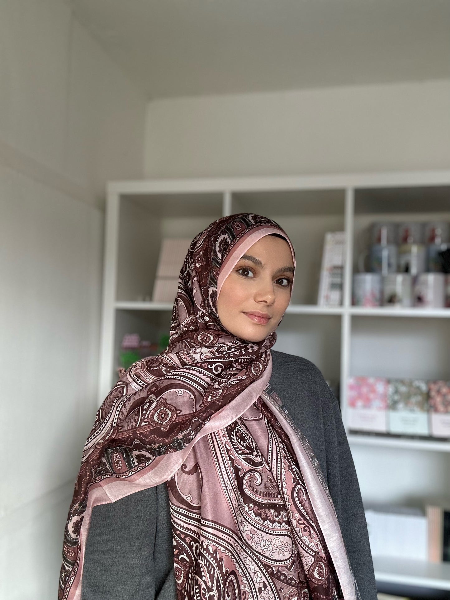 Mauve&Rose - Ethnic Cotton Hijab