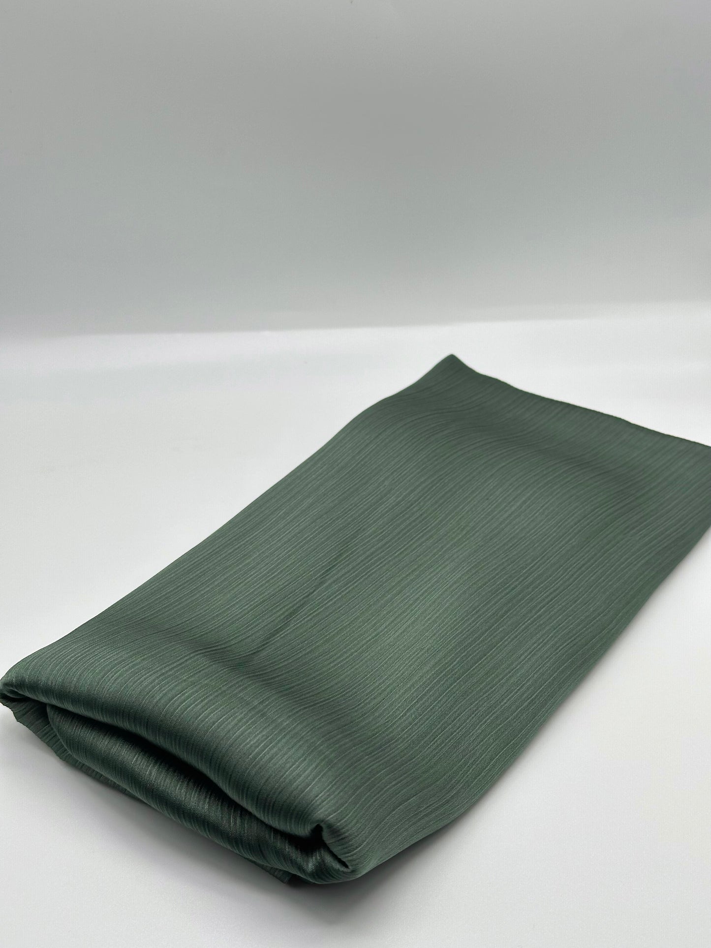 Sage Green - Crinkle Satin Hijab