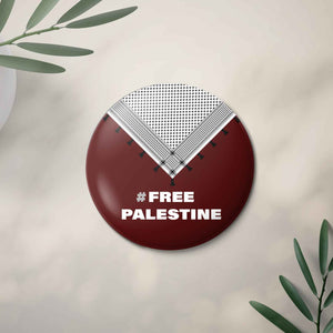 Free Palestine -  İğneli Rozet Pin Badge