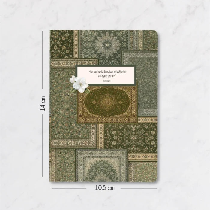 Kilim Kolaj – 3’lü Çizgisiz Mini Not Defter Seti (Kopya)