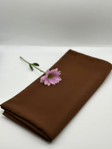 Medina Silk Scarf - Brown