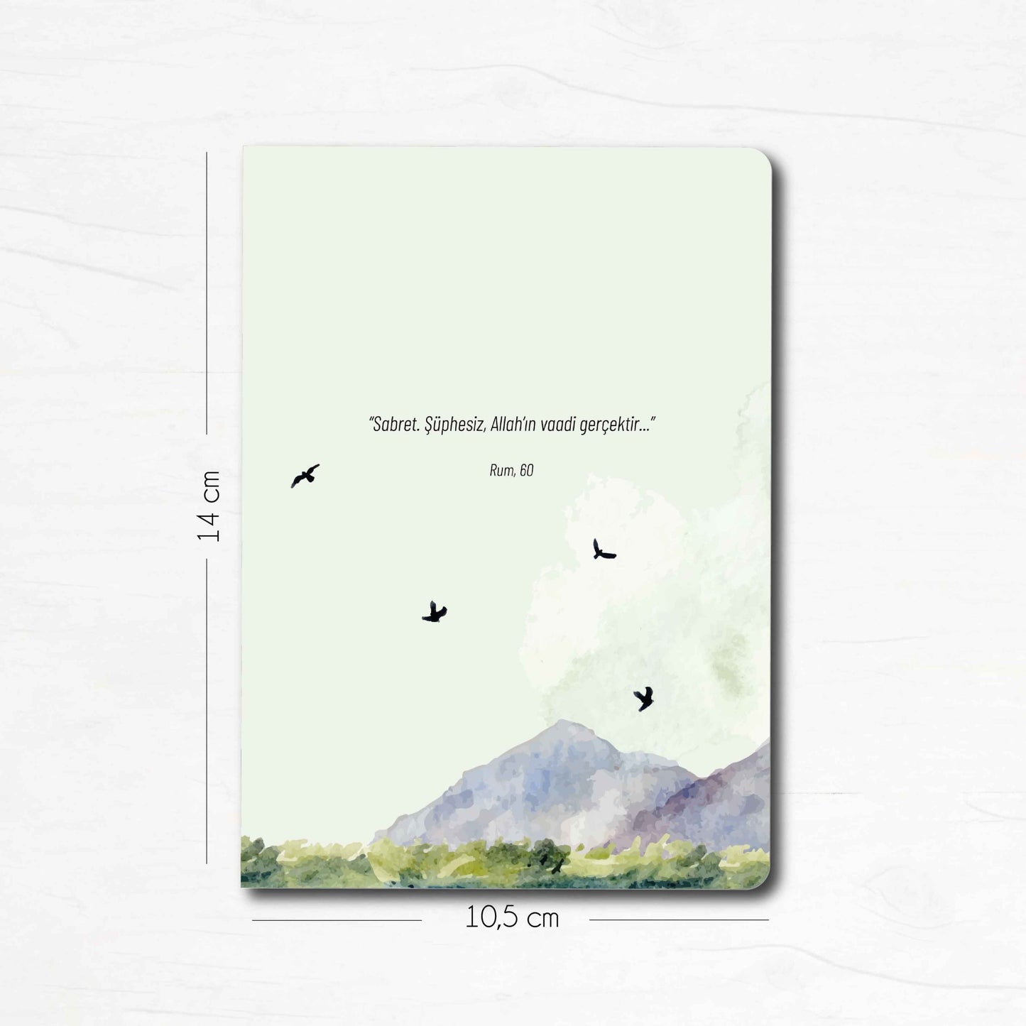 Cennet – 3’lü Çizgisiz Mini Not Defter Seti