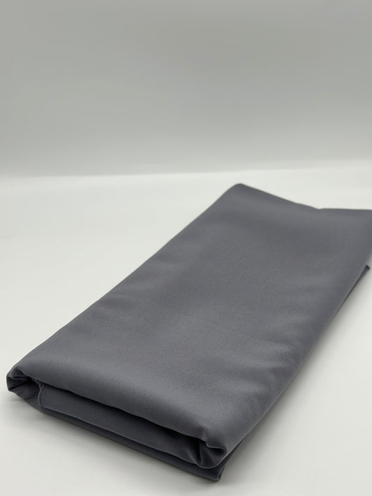 Miracle Crepe Hijab - Grey