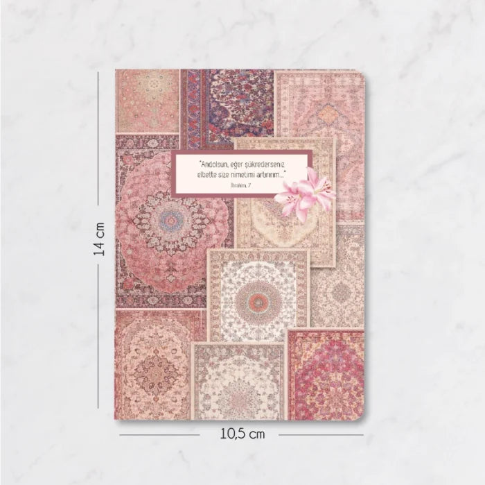 Kilim Kolaj – 3’lü Çizgisiz Mini Not Defter Seti (Kopya)