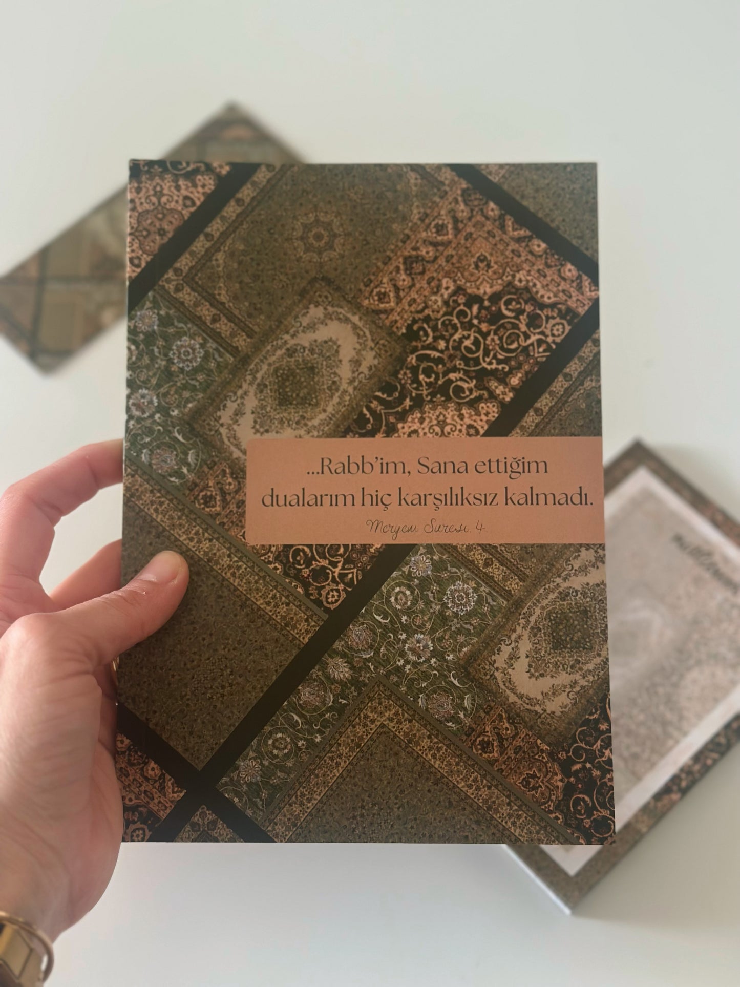 Mavera Yeşil - 3’lü Hediyelik Set