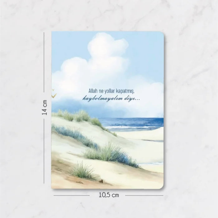 Rızâ-ı İlahi – 3’lü Çizgisiz Mini Not Defter Seti