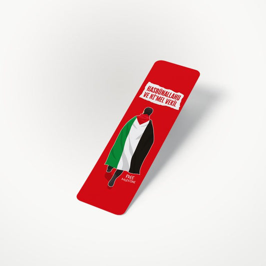 Free Palestine - Kitap Ayracı