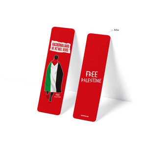 Free Palestine - Kitap Ayracı