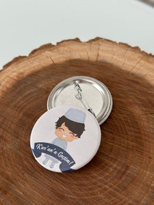 Kur'an'a Geçtim Pin Badge - Boy