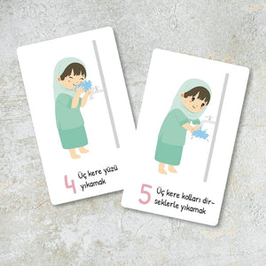 Ablution Learning Sticker - Girl