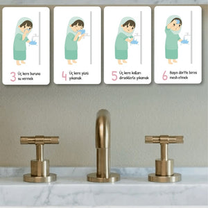 Ablution Learning Sticker - Girl