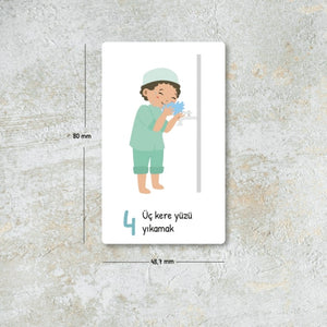 Ablution Learning Sticker - Boy