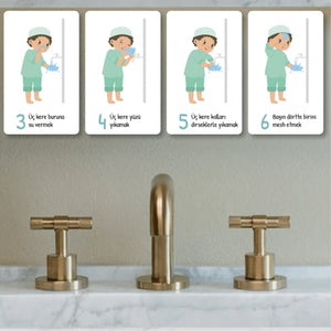 Ablution Learning Sticker - Boy