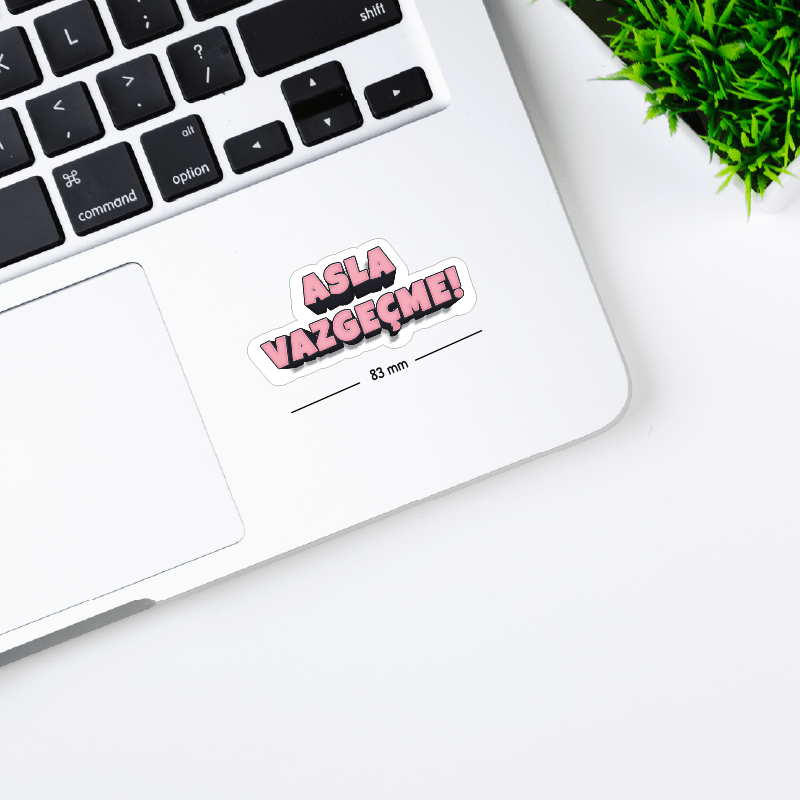 Never Give Up Sticker
