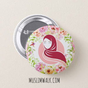 Hijabi Pin Badge
