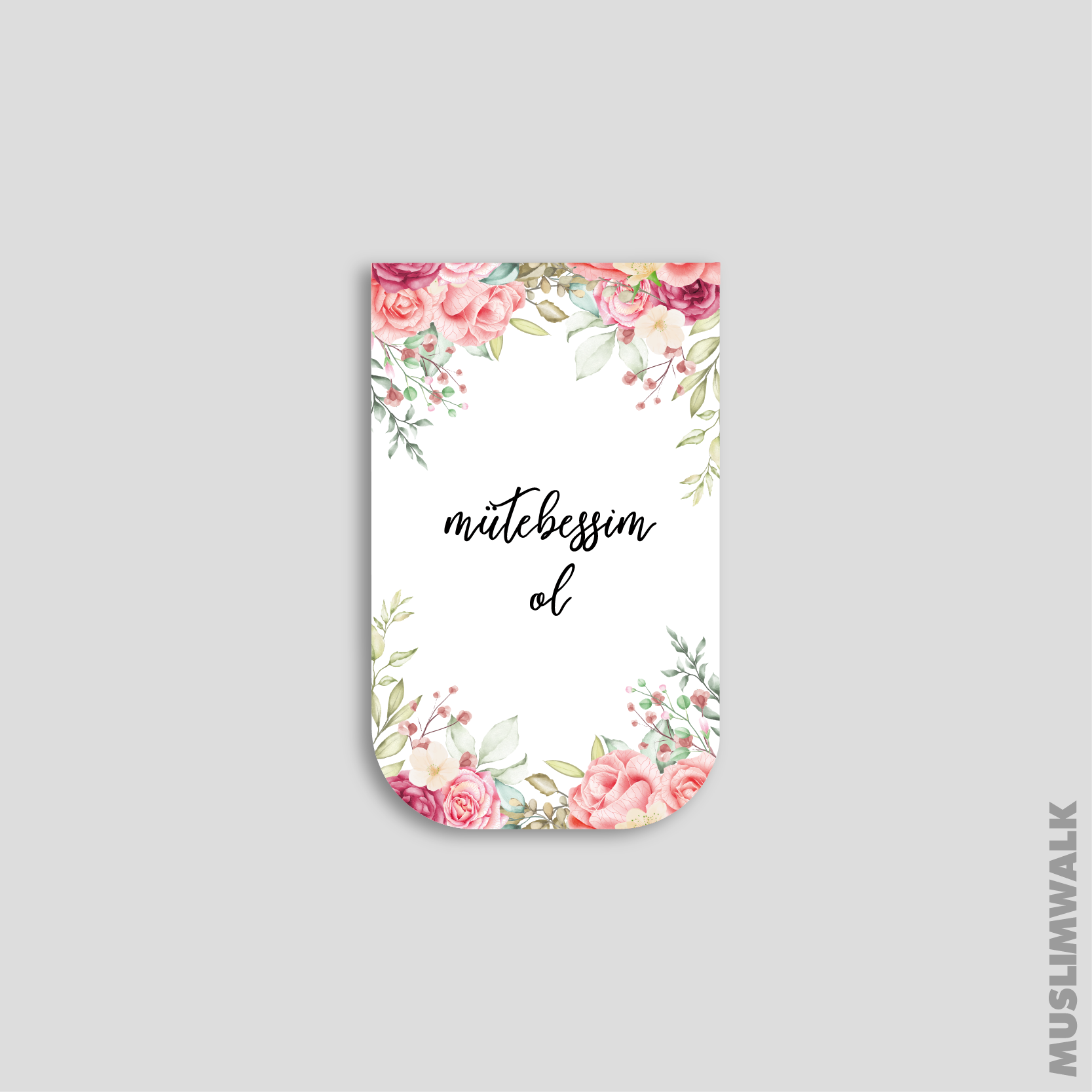 Keep Smiling - Magnetic Bookmark