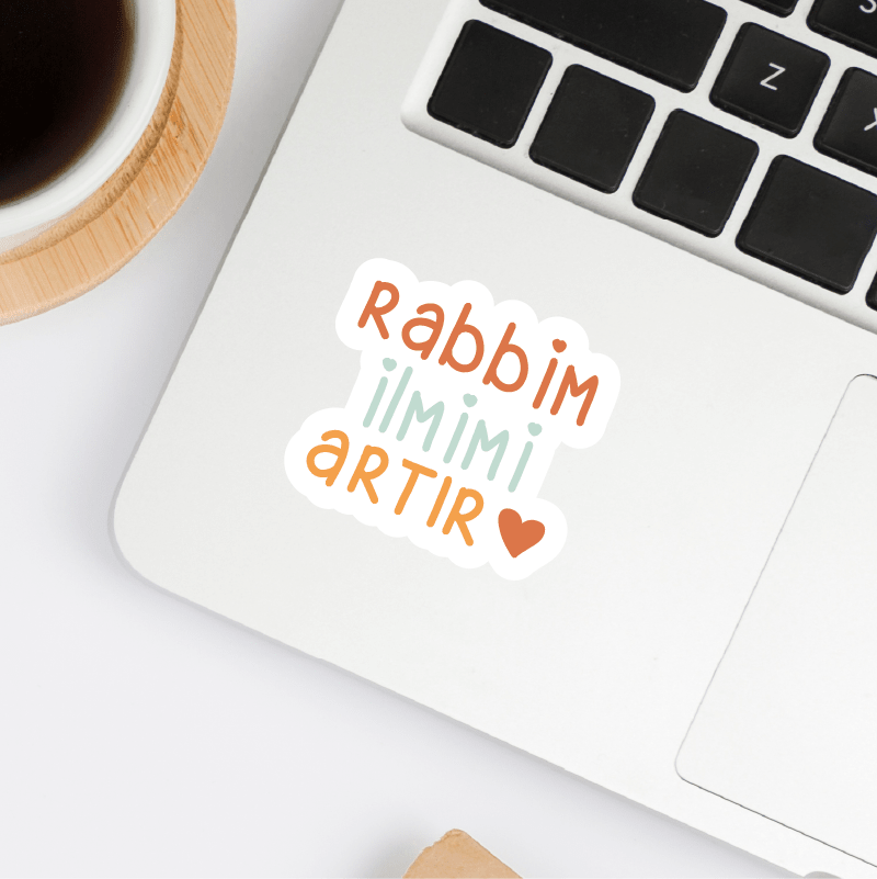 Rabbim Ilmimi Arttır - Sticker