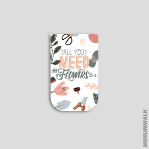 Flowers - Mıknatıslı Kitap Ayracı