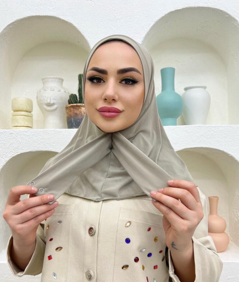 Easy Hijab Dusty - Pratik Şal