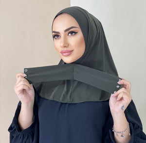 Easy Hijab Khaki - Pratik Şal