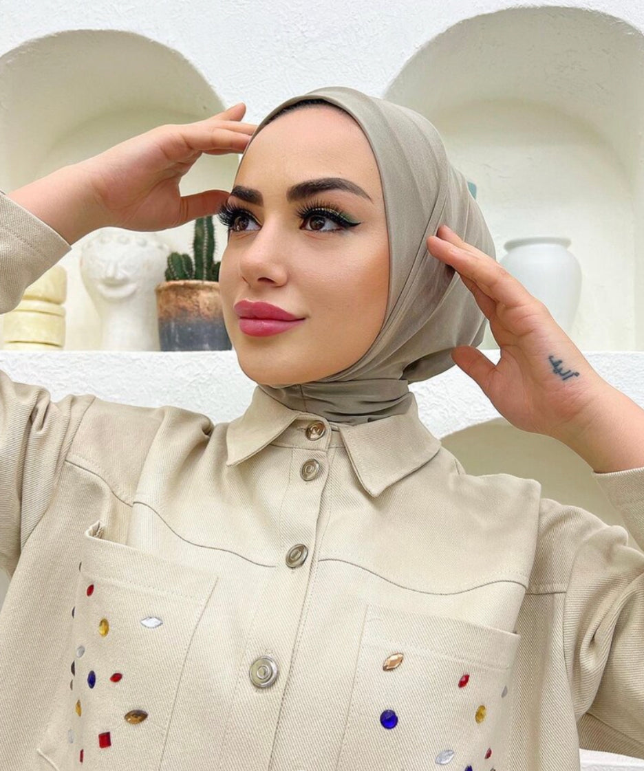 Easy Hijab Dusty - Pratik Şal